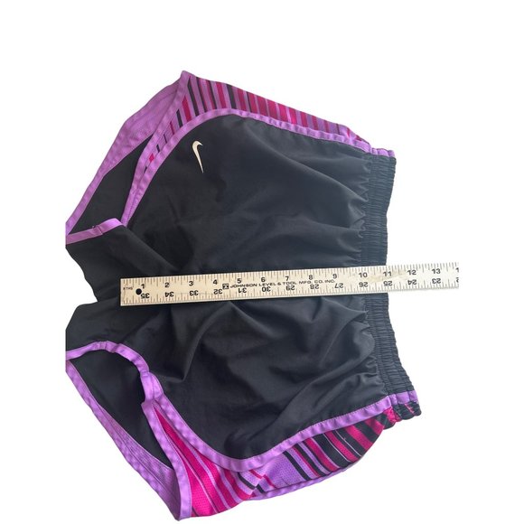 Nike Dri-Fit Black & Lavender Running Shorts, Size XS - Picture 7 of 9